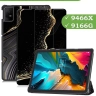 Чехол для TCL NxtPaper 11, TCL TAB 11, Черный мрамор