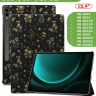 Чехол для Samsung Galaxy Tab S9 FE Plus, SM-X610, SM-X616B, Цветочки
