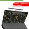 Чехол для Samsung Galaxy Tab S9 FE Plus, SM-X610, SM-X616B, Цветочки