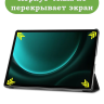 Чехол для Samsung Galaxy Tab S9 FE Plus, SM-X610, SM-X616B, Цветочки