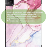 Чехол для Infinix XPAD X1101 (Розовый мрамор)