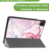 Чехол для Infinix XPAD X1101 (Розовый мрамор)