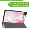 Чехол для Infinix XPAD X1101 (Розовый мрамор)