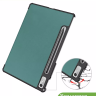 Чехол для Lenovo Tab P11 Pro TB132FU, Gen 2 - 11,2" (темно-зеленый)
