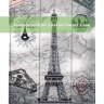 Чехол для iPad Air 13 (2024), iPad Pro 12,9 (2018), Эйфелева башня в Париже