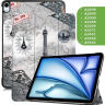 Чехол для iPad Air 13 (2024), iPad Pro 12,9 (2018), Эйфелева башня в Париже