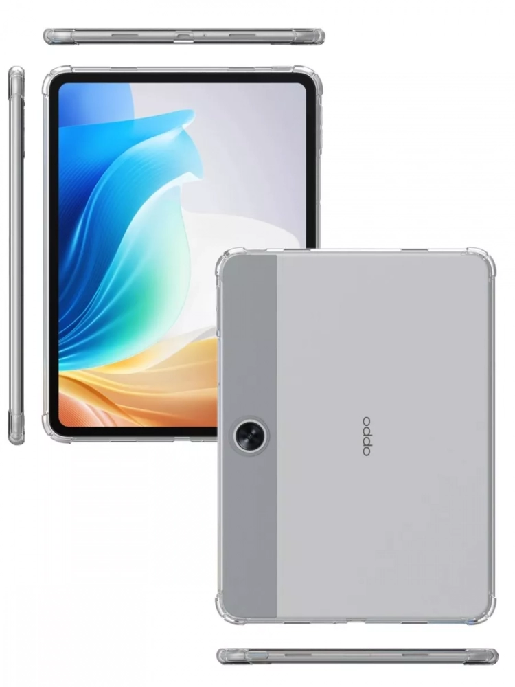 Силиконовый чехол для OPPO Pad Air 2 (11,4"), OnePlus Pad Go (11,35") Силиконовый чехол для OPPO Pad Air 2 (11,4"), OnePlus Pad Go (11,35")