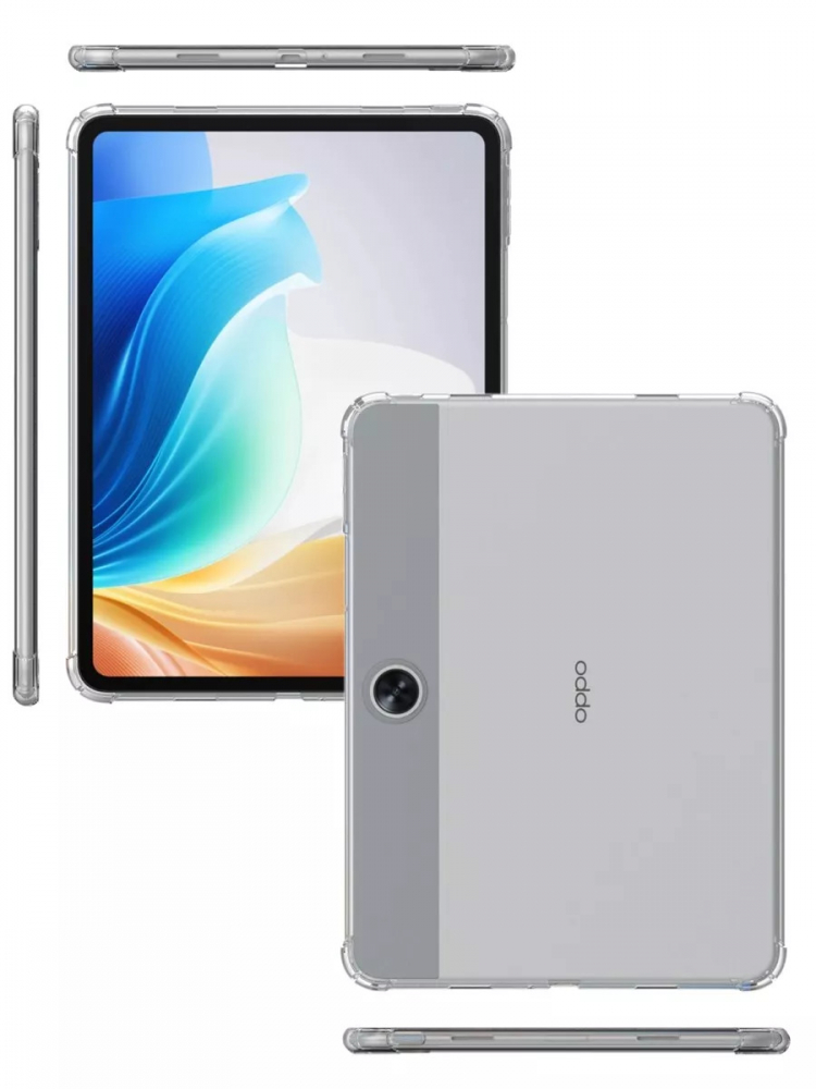 Силиконовый чехол для OPPO Pad Air 2 (11,4"), OnePlus Pad Go (11,35")