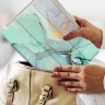 Чехол для TCL NxtPaper 11, TCL TAB 11, Зеленый мрамор