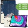 Чехол для Lenovo Tab P11 Pro, TB-J706, TB-J716, Сонный кот