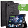 Чехол с узором на TCL Tab 10 HD 4G (9160G1, 9161G), TCL Tab 10L (8491X) (черный)