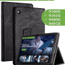 Чехол с узором на TCL Tab 10 HD 4G (9160G1, 9161G), TCL Tab 10L (8491X) (черный)