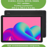 Чехол с узором на TCL Tab 10 HD 4G (9160G1, 9161G), TCL Tab 10L (8491X) (черный)