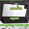 Чехол с прозрачной задней крышкой для iPad Pro 13 (7th gen), 2024 (Don't Touch), прозр. акрил
