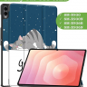 Чехол для Samsung Galaxy Tab S11 Ultra (Сонный кот)