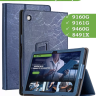 Чехол с узором на TCL Tab 10 HD 4G (9160G1, 9161G), TCL Tab 10L (8491X) (голубой)