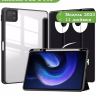 Чехол с прозрачной задней крышкой для Xiaomi Pad 6, Xiaomi Pad 6 Pro (Don't Touch), прозр. акрил