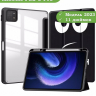 Чехол с прозрачной задней крышкой для Xiaomi Pad 6, Xiaomi Pad 6 Pro (Don't Touch), прозр. акрил
