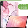 Чехол для Samsung Galaxy Tab S11 Ultra (Розовый мрамор)