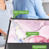 Чехол для Samsung Galaxy Tab S11 Ultra (Розовый мрамор)