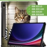 Чехол для Samsung Galaxy Tab S9, S9 FE, Кот гадил в тапки