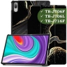 Чехол для Lenovo Tab P11 Pro, TB-J706, TB-J716, Чёрный мрамор