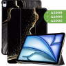 Чехол для iPad Air 13 (2024), iPad Pro 12,9 (2018), Черный мрамор Чехол для iPad Air 13 (2024), iPad Pro 12,9 (2018), Черный мрамор