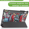 Чехол для Lenovo Tab P11 Pro TB132FU, Gen 2 - 11,2", Граффити