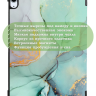 Чехол для iPad Air 13 (2024), iPad Pro 12,9 (2018), Зеленый мрамор