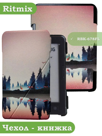 Чехол для Ritmix RBK-678FL, Nightfall Чехол для Ritmix RBK-678FL, Nightfall