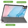 Чехол для Lenovo Tab P11 Pro, TB-J706, TB-J716, Розово-голубой мрамор