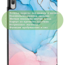 Чехол для Lenovo Tab P11 Pro, TB-J706, TB-J716, Розово-голубой мрамор