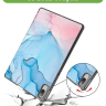 Чехол для Lenovo Tab P11 Pro, TB-J706, TB-J716, Розово-голубой мрамор