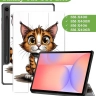 Чехол для Samsung Galaxy Tab S10 Lite, Нарисованный кот