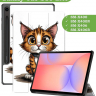 Чехол для Samsung Galaxy Tab S10 Lite, Нарисованный кот