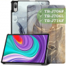 Чехол для Lenovo Tab P11 Pro, TB-J706, TB-J716, Серый мрамор