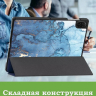 Чехол для HONOR Pad X8а / X8b, Голубой мрамор