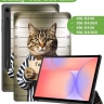 Чехол для Samsung Galaxy Tab S10 Lite, Кот гадил в тапки