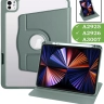 Поворотный чехол для iPad Pro 13 (7th gen), 2024 (темно-зеленый), 360гр.
