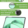 Чехол для HONOR Pad X8а, Черный мрамор