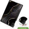 Чехол для HONOR Pad X8а / X8b, Черный мрамор