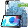 Чехол для Realme Pad Mini RMP2105, 8,7, Голубой мрамор
