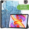 Чехол для Teclast T50, Голубой мрамор