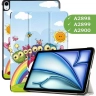 Чехол для iPad Air 13 (2024), iPad Pro 12,9 (2018), Совята и Единорожка