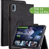 Чехол с узором на Blackview Tab 12, Tab 12 Pro (черный)