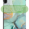 Чехол для HONOR Pad X8а, Зеленый мрамор