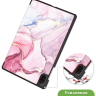 Чехол для HONOR Pad X8а, Розовый мрамор