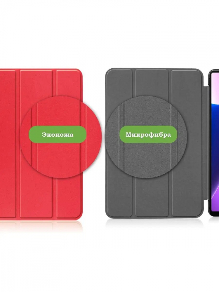 Чехол для Lenovo Tab M10 Plus (Gen 3), красный