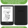 Чехол для PocketBook 606, 616, 617, 618, 627, 628, 632, 632 Plus, 633, Touch (серый)