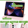 Поворотный чехол для iPad Pro 13 (7th gen), 2024 (розовый), 360гр.